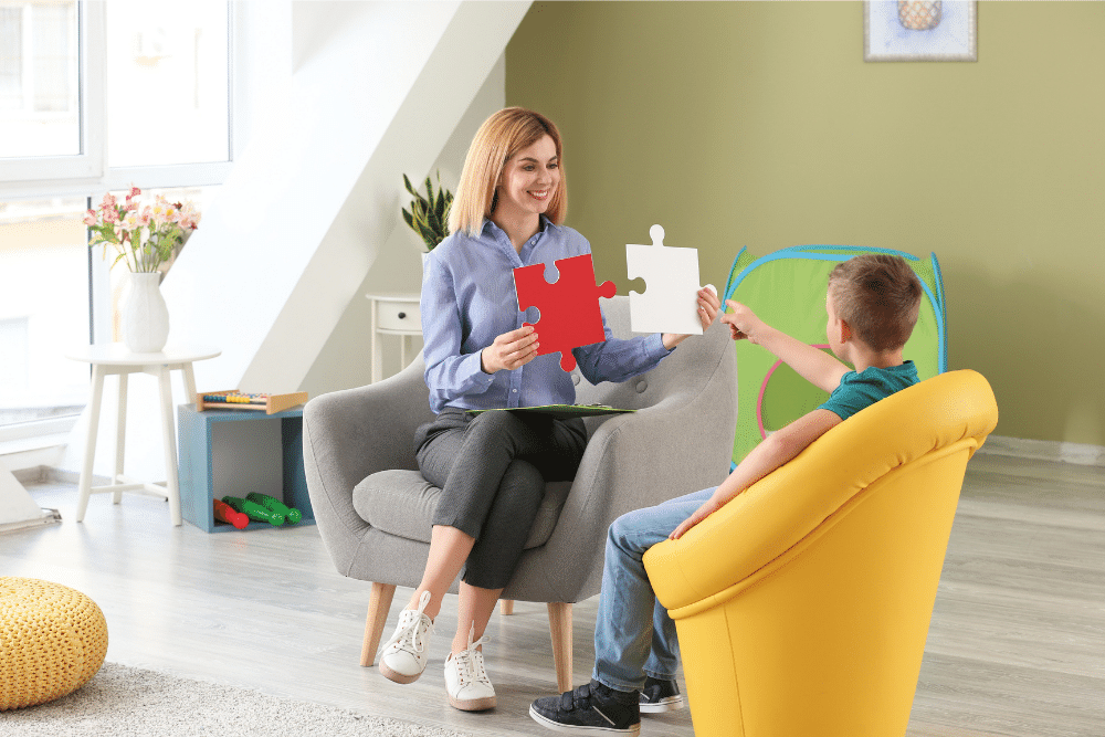 therapy works with depression treatment